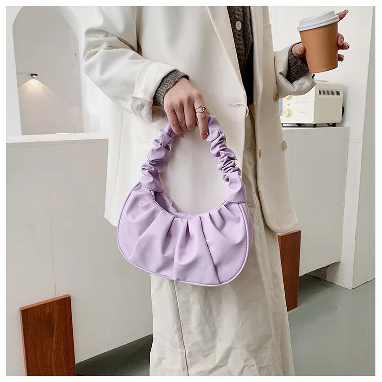 Aurora Cloud Bag | Diseño Plisado